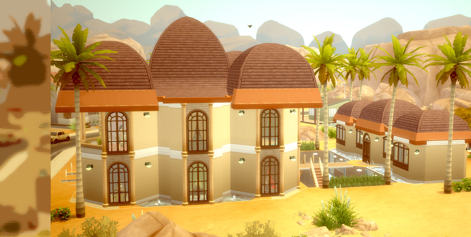 VAZA! Kit Paraíso Desértico - Alala Sims
